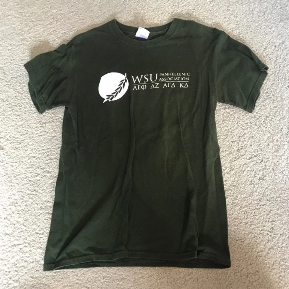 Green Delta Zeta Panhellenic Shirt